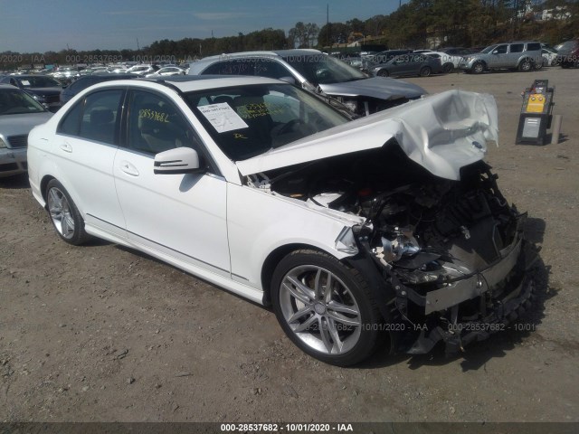 MERCEDES-BENZ C-CLASS 2014 wddgf8ab6er310979