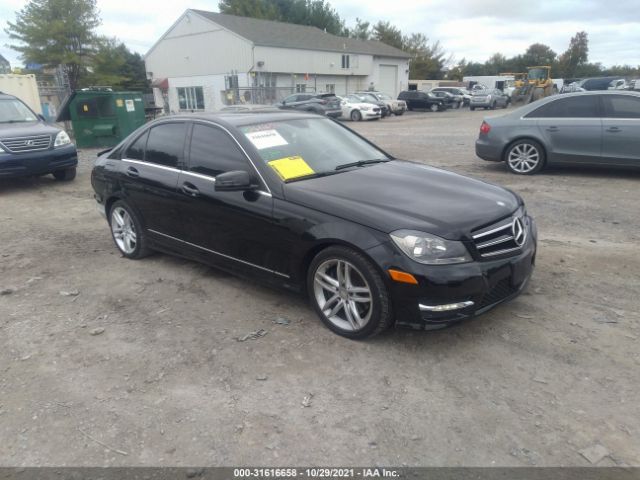 MERCEDES-BENZ C-CLASS 2014 wddgf8ab6er312246