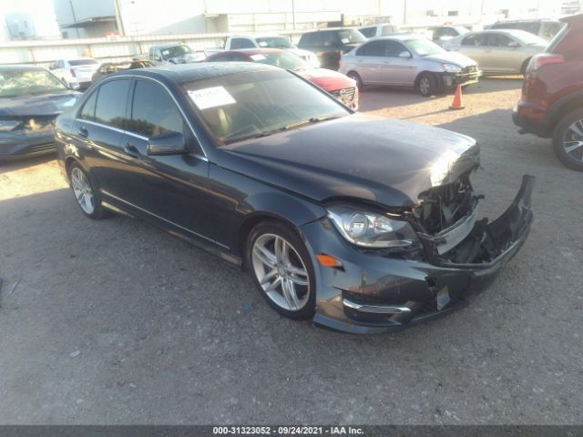 MERCEDES-BENZ C-CLASS 2014 wddgf8ab6er315373