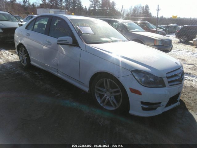 MERCEDES-BENZ C-CLASS 2013 wddgf8ab7da802742