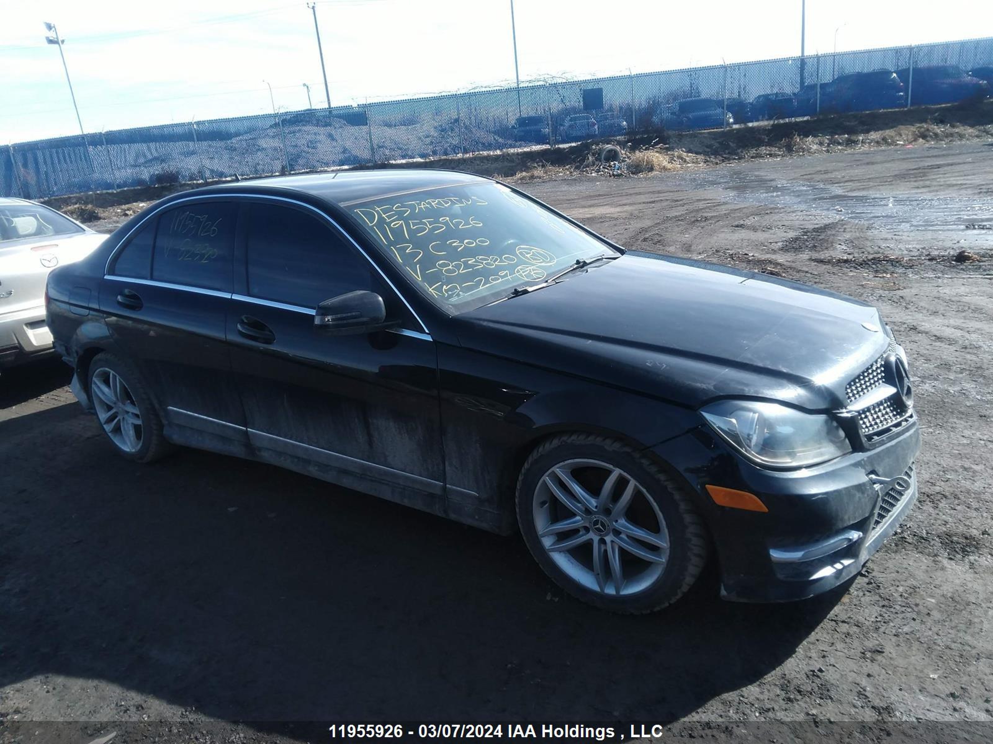 MERCEDES-BENZ C-KLASSE 2013 wddgf8ab7da823820