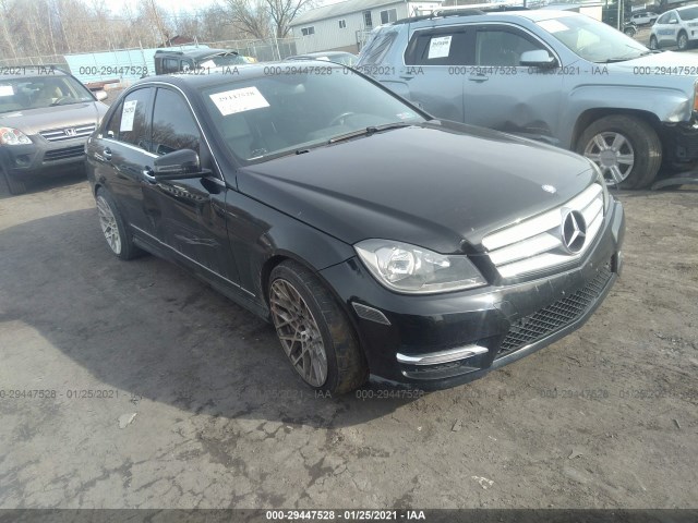 MERCEDES-BENZ C-CLASS 2013 wddgf8ab7da844361