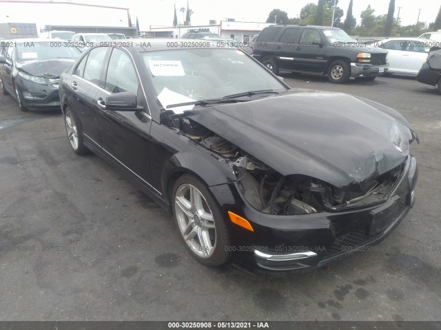 MERCEDES-BENZ C-CLASS 2013 wddgf8ab7dg059660