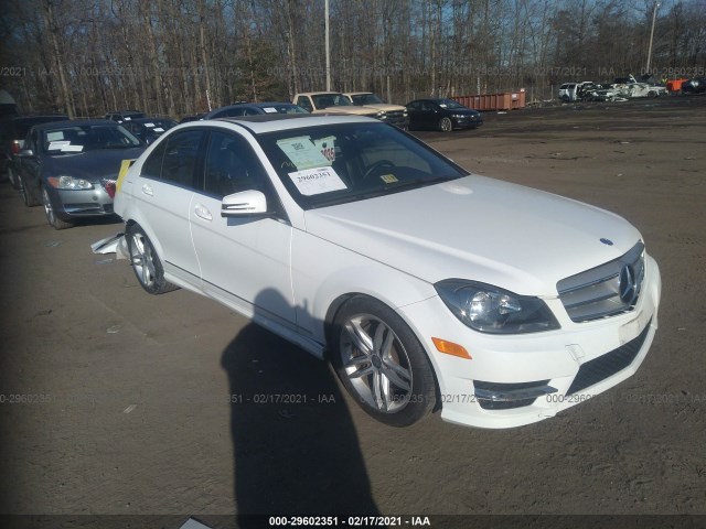 MERCEDES-BENZ C-CLASS 2013 wddgf8ab7dg071596