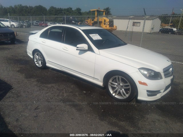 MERCEDES-BENZ C-CLASS 2013 wddgf8ab7dg125074