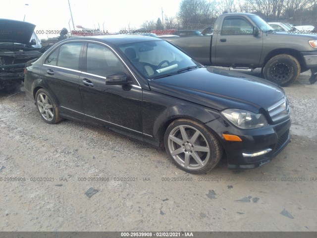 MERCEDES-BENZ C-CLASS 2013 wddgf8ab7dr243081