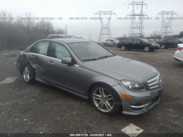 MERCEDES-BENZ C-CLASS 2013 wddgf8ab7dr256283