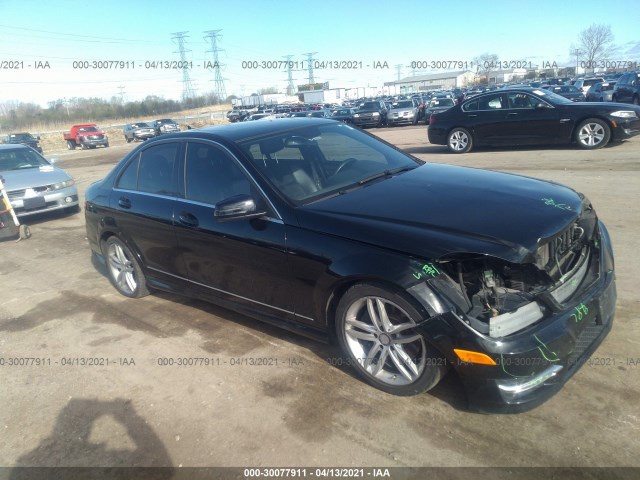 MERCEDES-BENZ C-CLASS 2013 wddgf8ab7dr262407