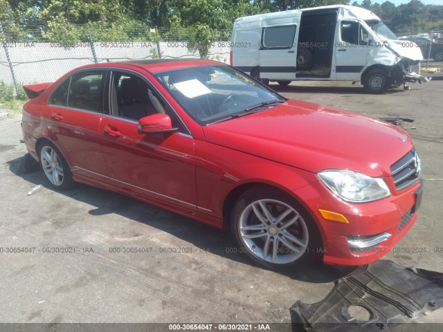 MERCEDES-BENZ C-CLASS 2014 wddgf8ab7ea944204