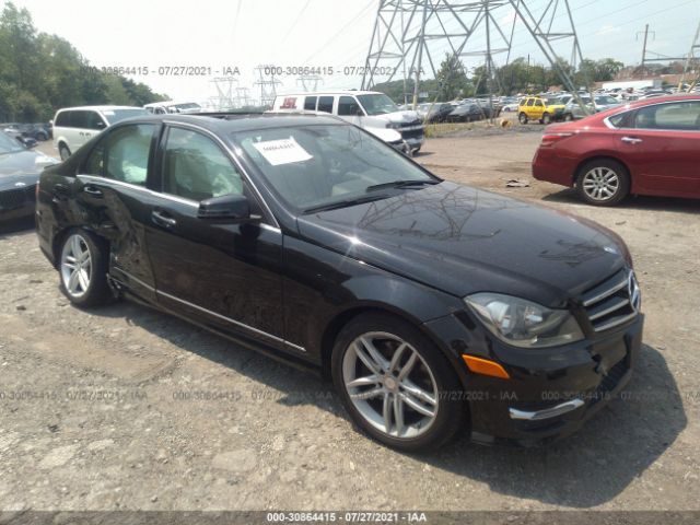 MERCEDES-BENZ C-CLASS 2014 wddgf8ab7eg212605