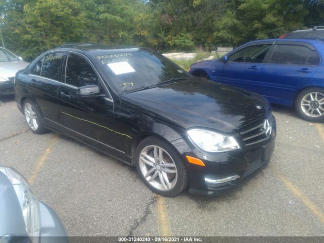 MERCEDES-BENZ C-CLASS 2014 wddgf8ab7er304026