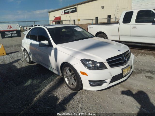 MERCEDES-BENZ C-CLASS 2014 wddgf8ab7er306892