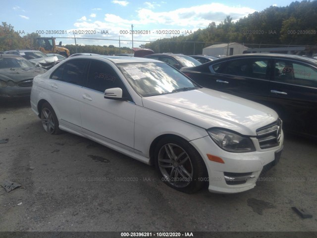 MERCEDES-BENZ C-CLASS 2014 wddgf8ab7er310554