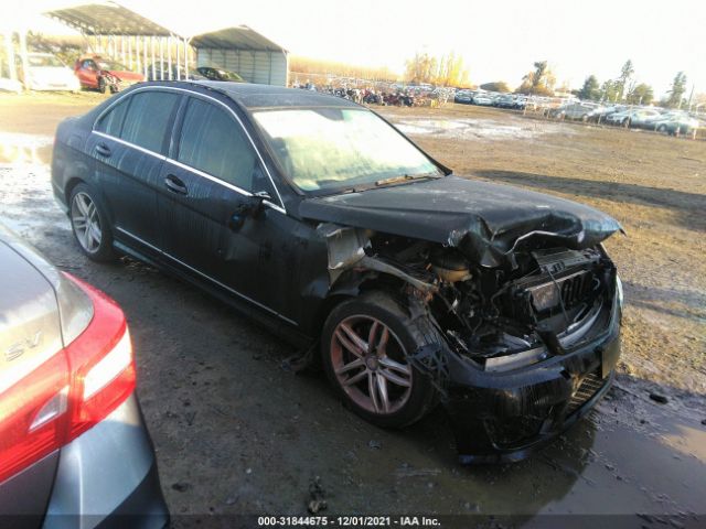 MERCEDES-BENZ C-CLASS 2014 wddgf8ab7er317486