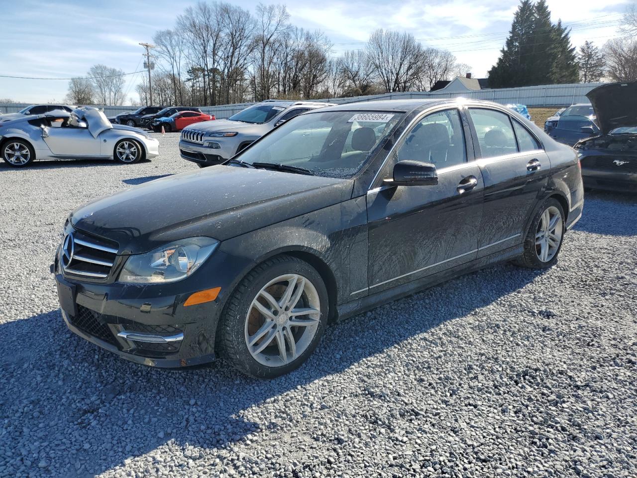 MERCEDES-BENZ C-KLASSE 2014 wddgf8ab7er318542