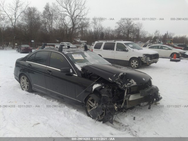 MERCEDES-BENZ C-CLASS 2014 wddgf8ab7er320632