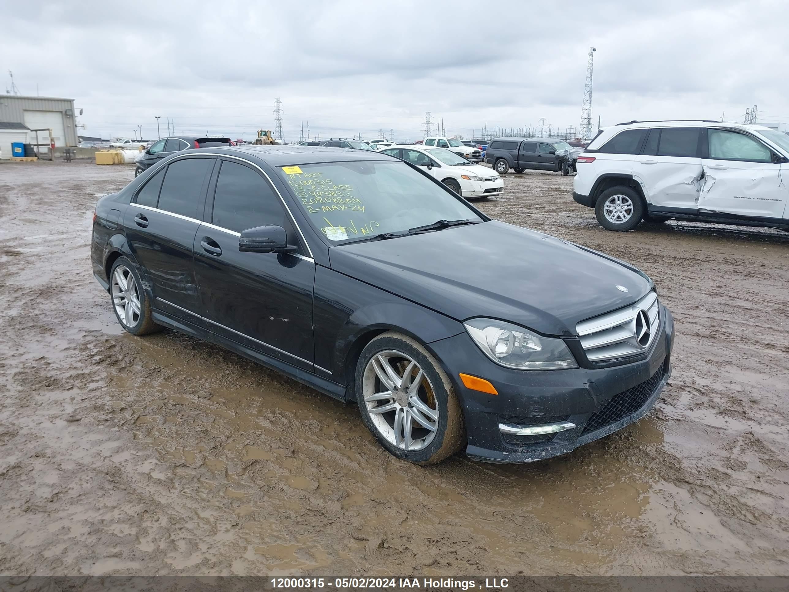 MERCEDES-BENZ C-KLASSE 2013 wddgf8ab8da743832