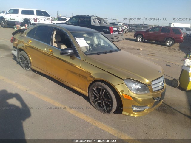 MERCEDES-BENZ C-CLASS 2013 wddgf8ab8da818626