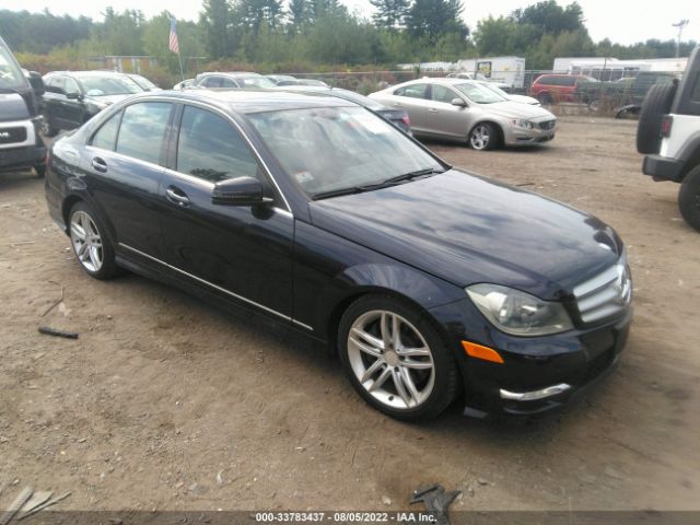 MERCEDES-BENZ C-CLASS 2013 wddgf8ab8dg055178