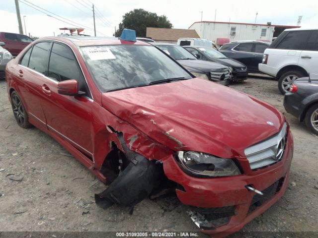 MERCEDES-BENZ C-CLASS 2013 wddgf8ab8dr243347