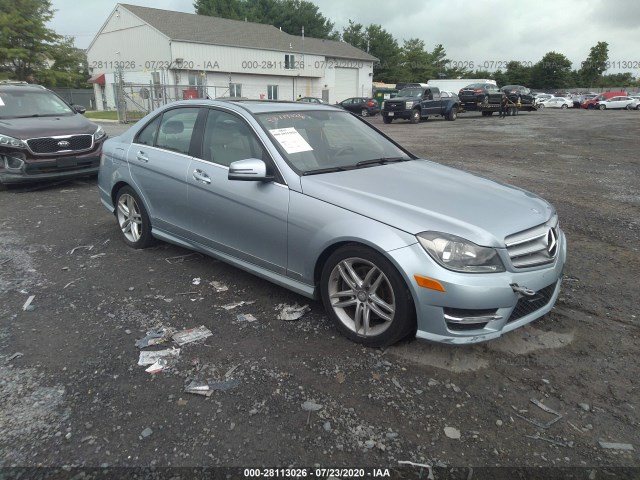 MERCEDES-BENZ C-CLASS 2013 wddgf8ab8dr244224