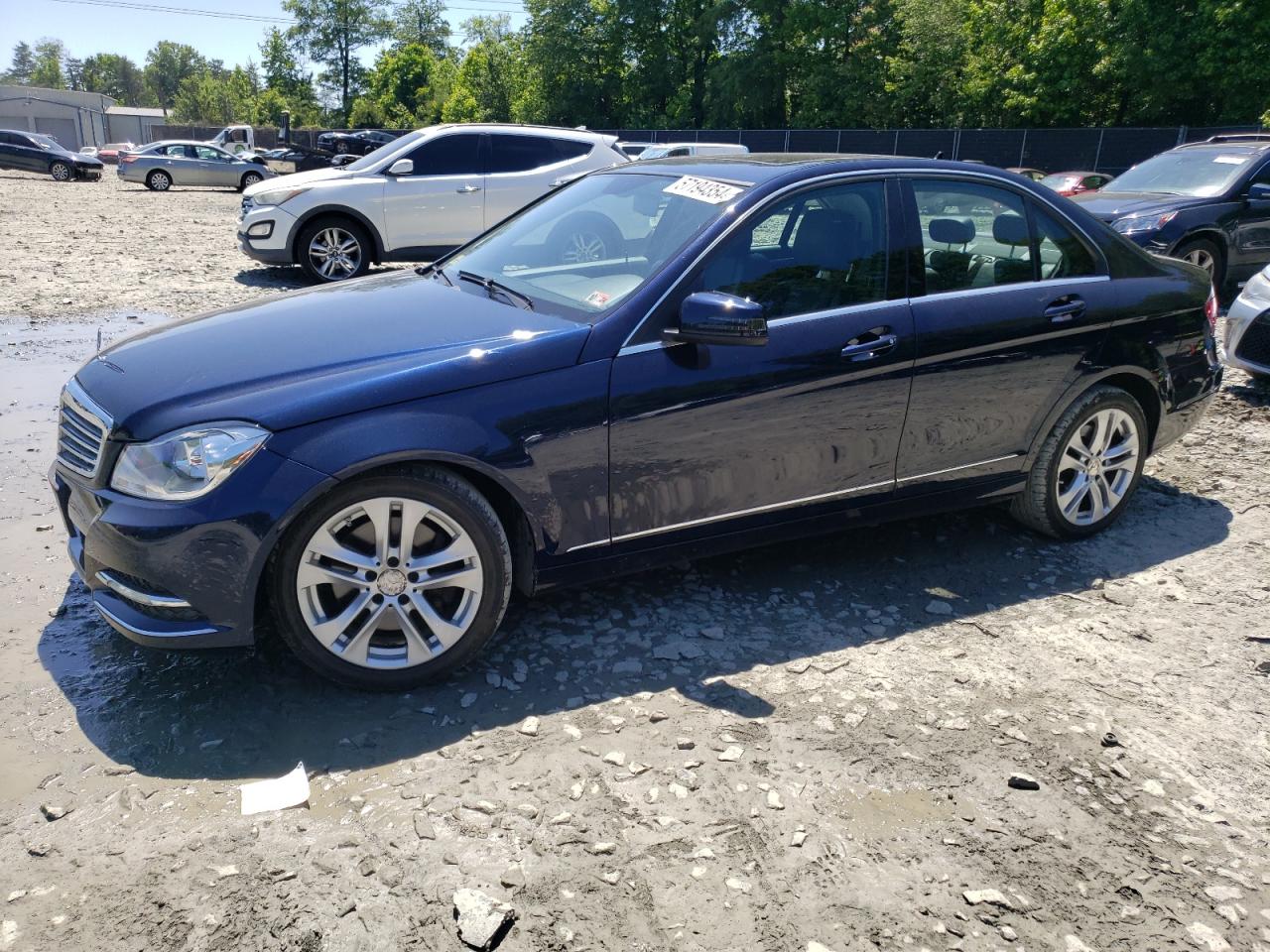 MERCEDES-BENZ C-KLASSE 2013 wddgf8ab8dr249262