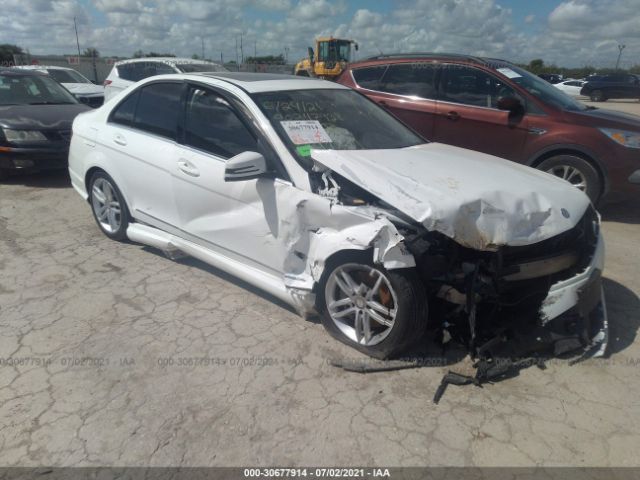 MERCEDES-BENZ C-CLASS 2013 wddgf8ab8dr291821