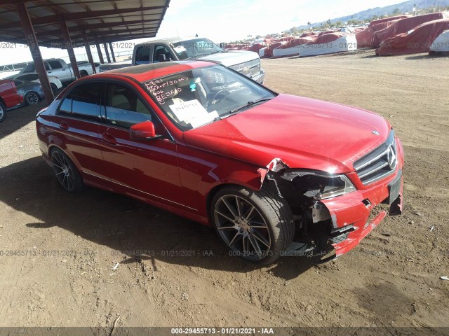 MERCEDES-BENZ C-CLASS 2014 wddgf8ab8eg245418