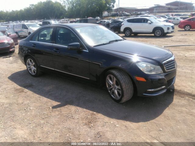 MERCEDES-BENZ C-CLASS 2014 wddgf8ab8er302852