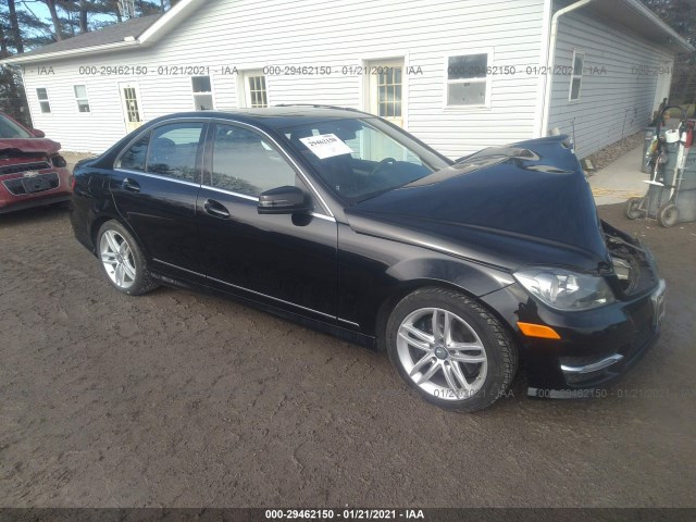 MERCEDES-BENZ C-CLASS 2014 wddgf8ab8er303273