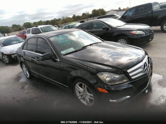 MERCEDES-BENZ C-CLASS 2014 wddgf8ab8er304505