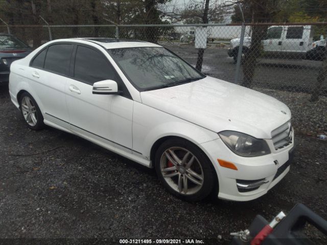 MERCEDES-BENZ C-CLASS 2014 wddgf8ab8er314404