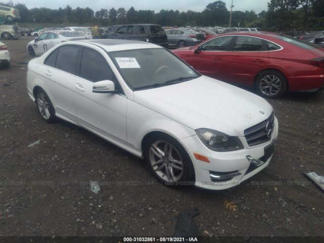 MERCEDES-BENZ C-CLASS 2014 wddgf8ab8er319330