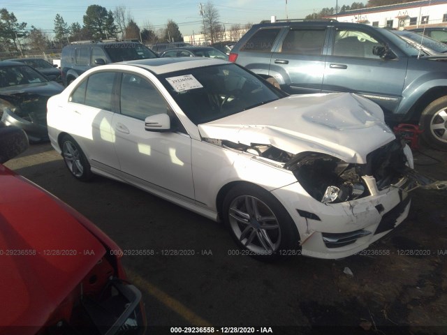 MERCEDES-BENZ C-CLASS 2013 wddgf8ab9da860352