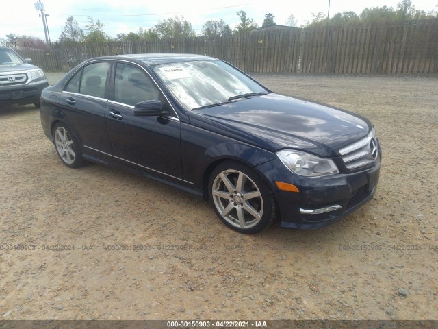 MERCEDES-BENZ C-CLASS 2013 wddgf8ab9dg101245