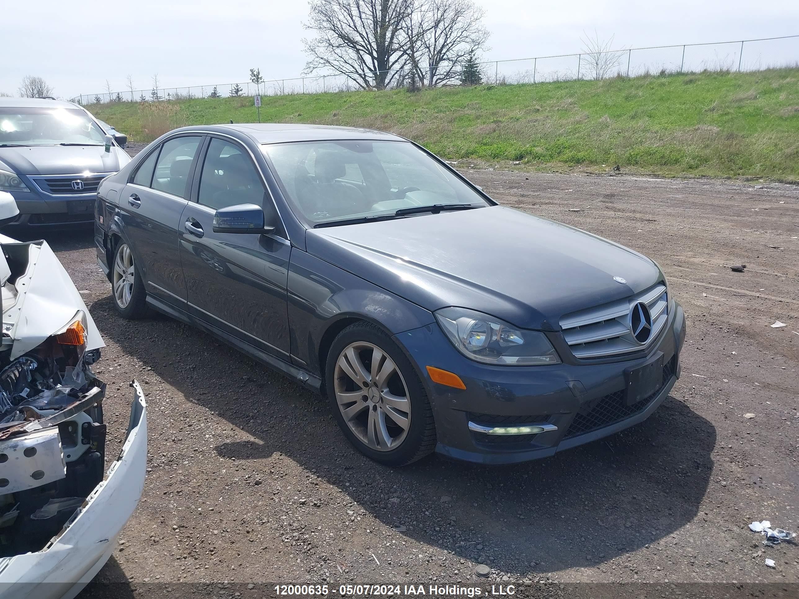 MERCEDES-BENZ C-KLASSE 2013 wddgf8ab9dg106140