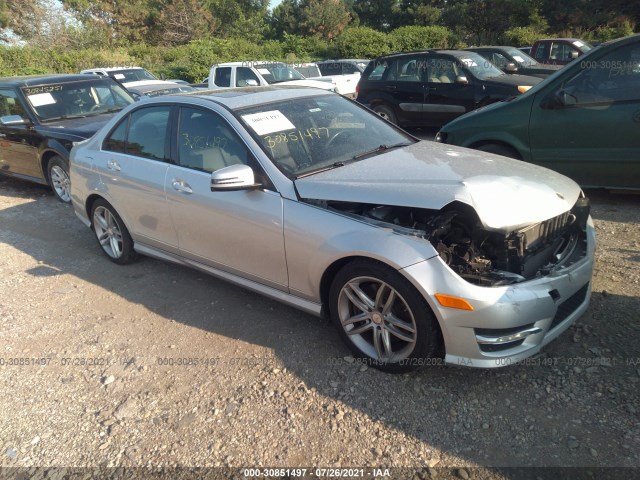 MERCEDES-BENZ C-CLASS 2013 wddgf8ab9dg124301