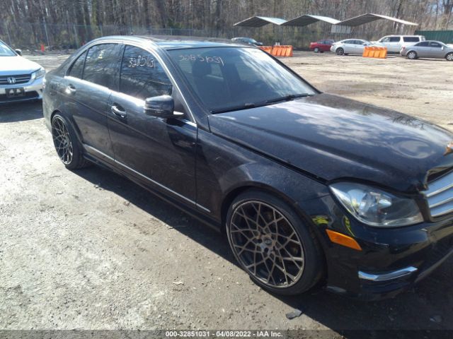 MERCEDES-BENZ C-CLASS 2013 wddgf8ab9dg138764