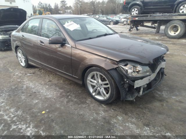 MERCEDES-BENZ C-CLASS 2013 wddgf8ab9dr263168