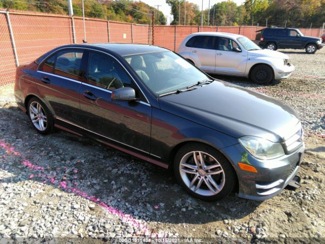 MERCEDES-BENZ C-CLASS 2013 wddgf8ab9dr270489