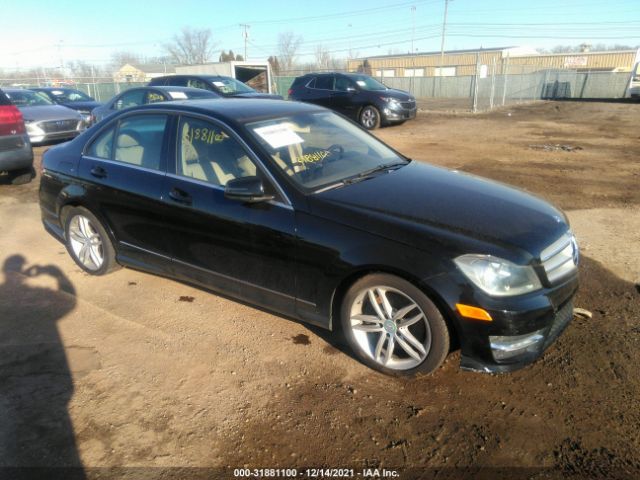 MERCEDES-BENZ C-CLASS 2013 wddgf8ab9dr284859