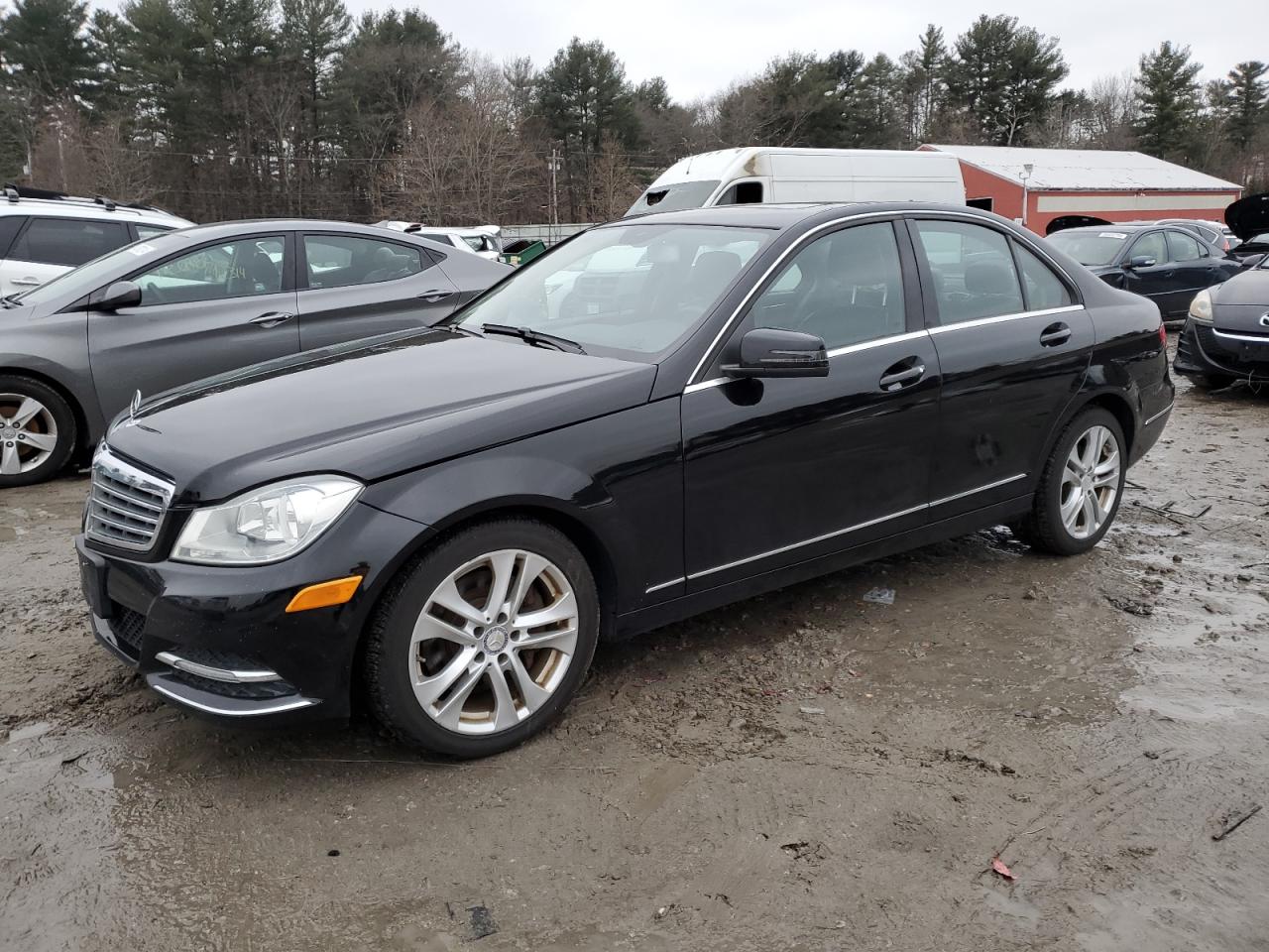 MERCEDES-BENZ C-KLASSE 2013 wddgf8ab9dr288071