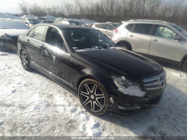 MERCEDES-BENZ C-CLASS 2013 wddgf8ab9dr299653