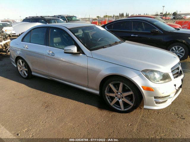 MERCEDES-BENZ C-CLASS 2014 wddgf8ab9eg235139