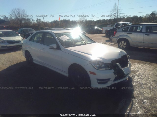 MERCEDES-BENZ C-CLASS 2014 wddgf8ab9eg252720