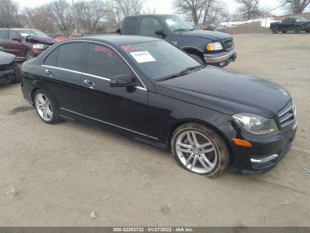 MERCEDES-BENZ C-CLASS 2014 wddgf8ab9er302682