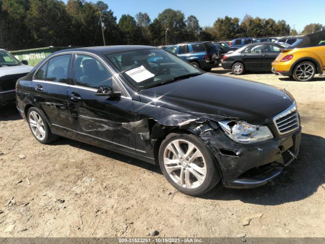 MERCEDES-BENZ C-CLASS 2014 wddgf8ab9er302925