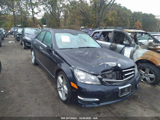 MERCEDES-BENZ C-CLASS 2013 wddgf8ab9er304450