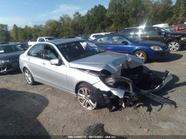 MERCEDES-BENZ C-CLASS 2014 wddgf8ab9er305744