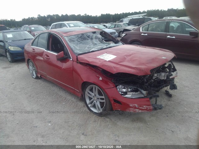 MERCEDES-BENZ C-CLASS 2014 wddgf8ab9er318400